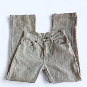Vintage Tan Corduroy Pants